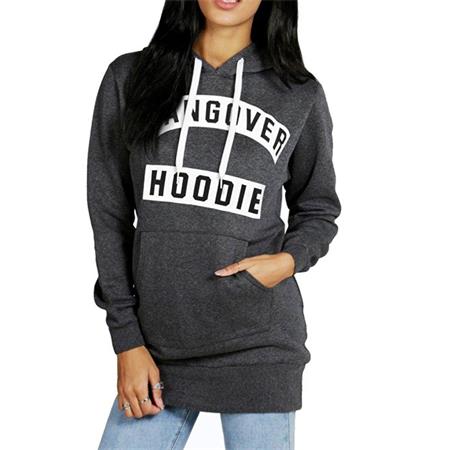 Qearal Women Drawstring Hooded Pullover Fleece Hoodie Sweatshirt